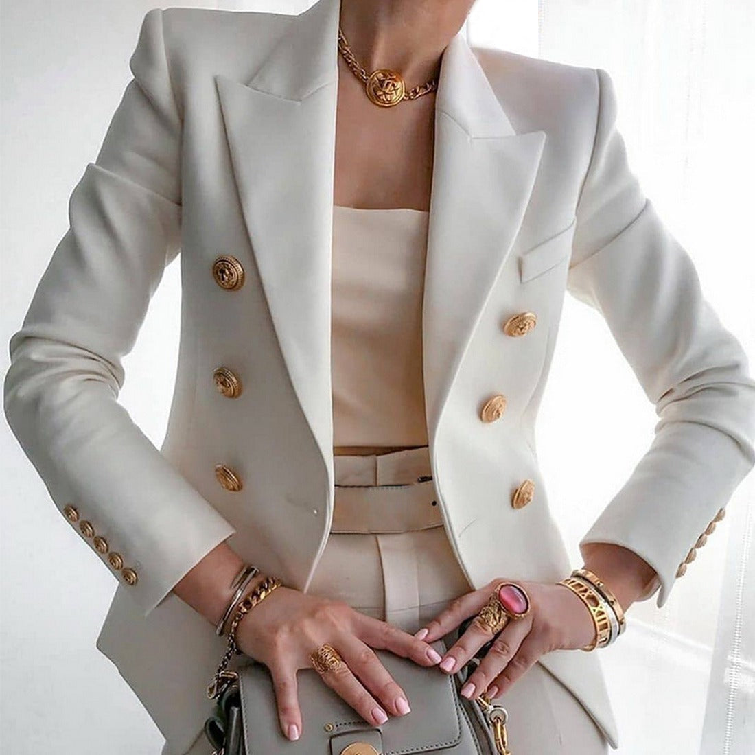 FRANCINE™ - Tijdloze Classieke Blazer