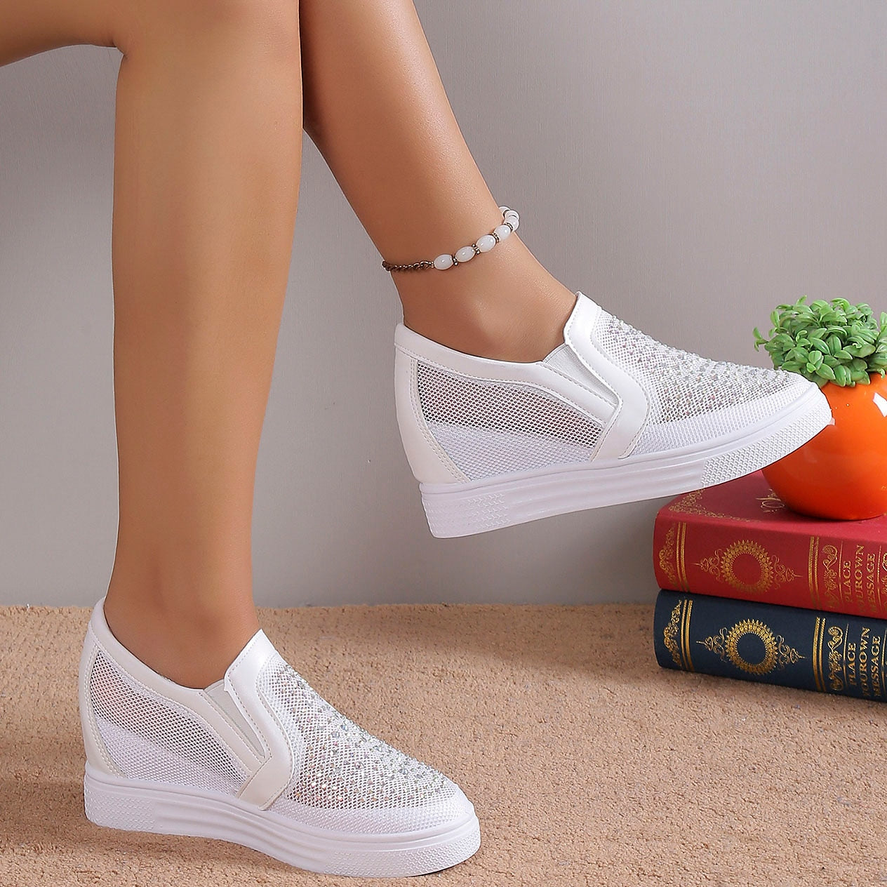 SABRINA™ - Moderne Sprankelende Sneakers
