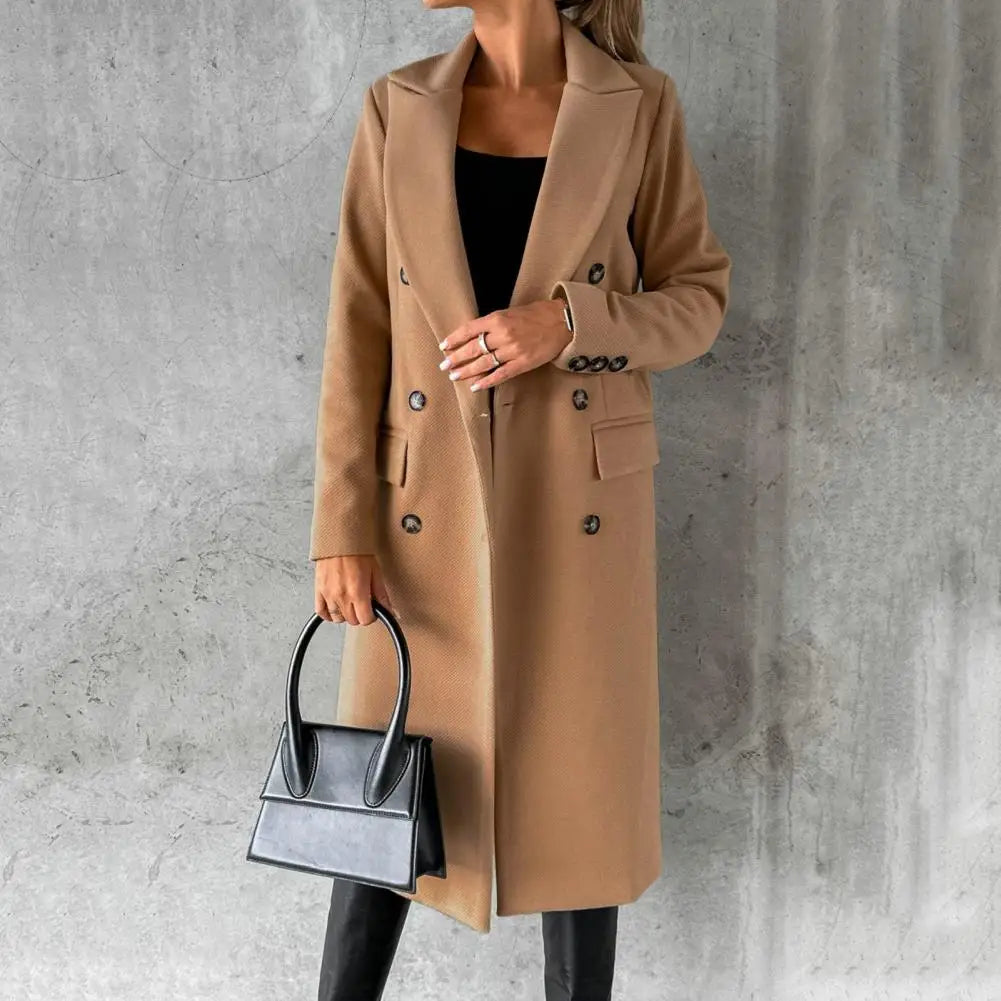 ALEXA™ | Trench in Wol Stedelijke Elegantie