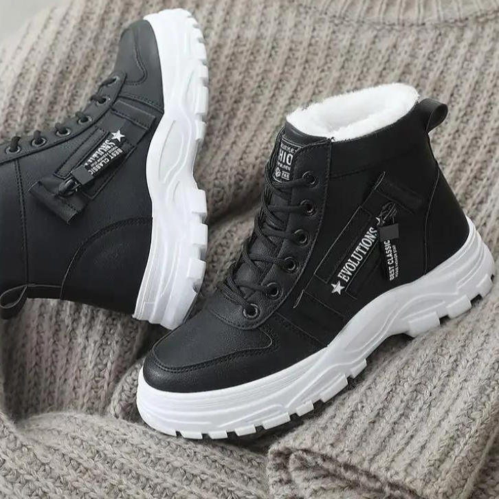 ASTRA™ | Gezellige winterlaarzen met een voering van bont