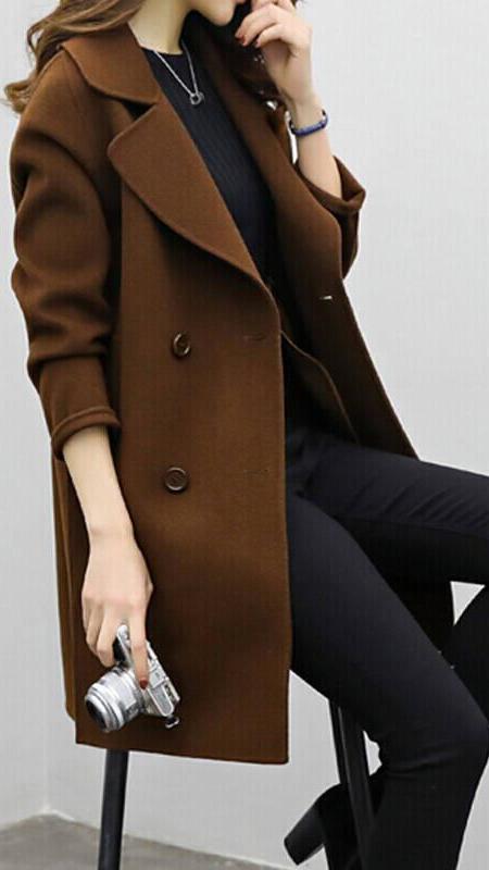 CELINA™ - Lange Trenchcoat