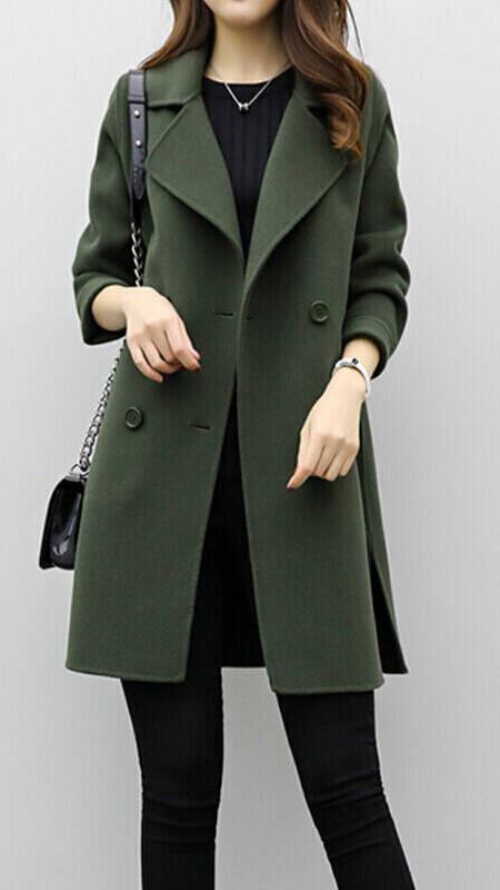 CELINA™ - Lange Trenchcoat