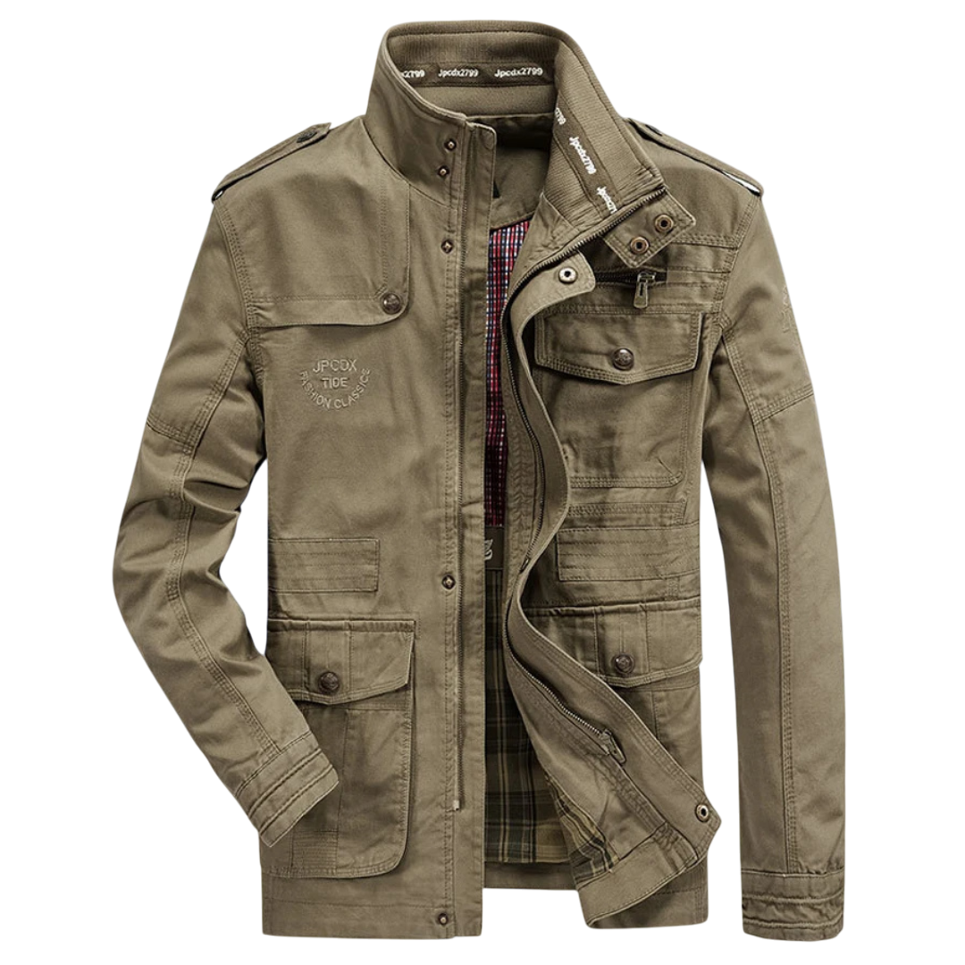 Nathan™ | Warme fleece jas met rits