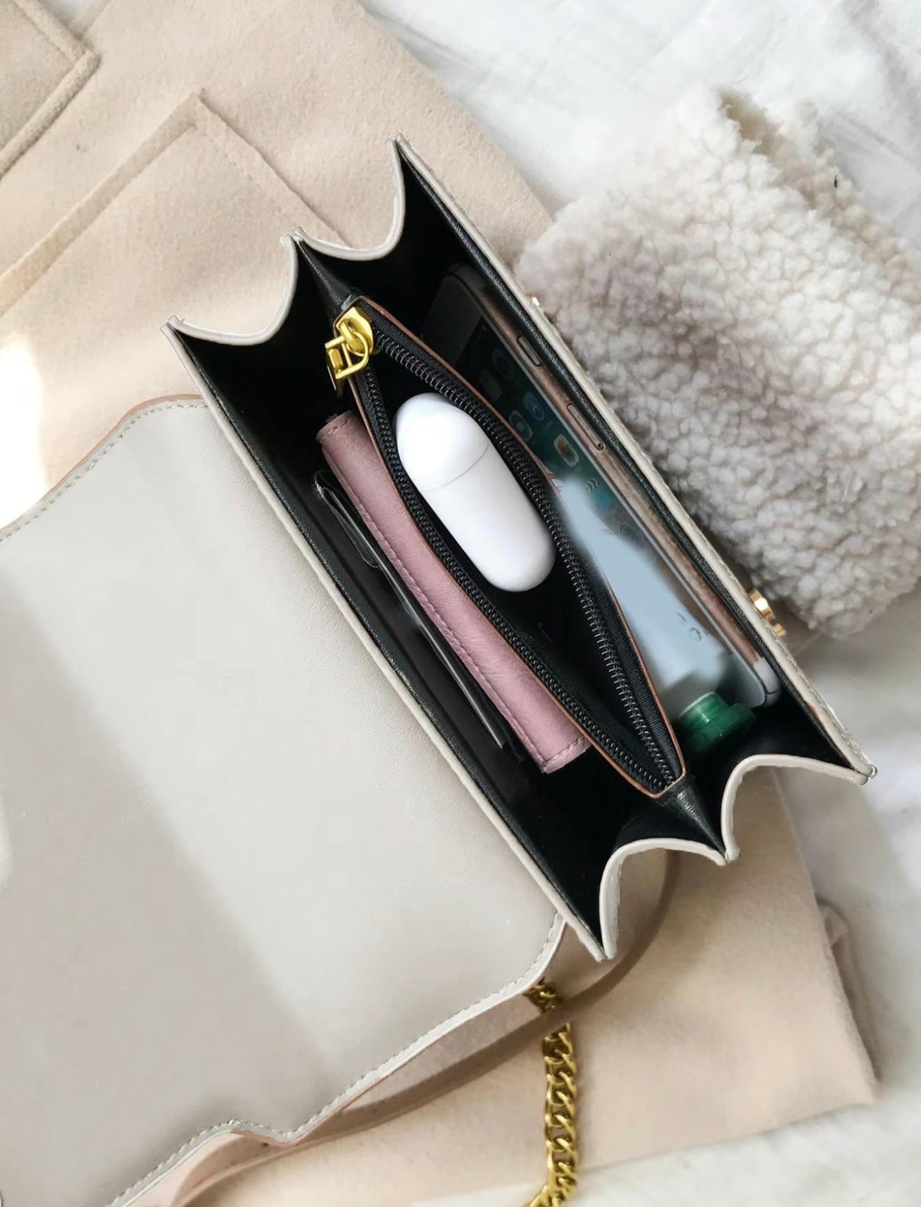 SIMONE™ - Luxe Schoudertas Tijdloos