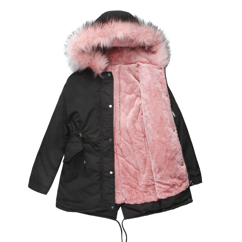 MARINA™ | Parka en Warme Velours met Afwerkingen