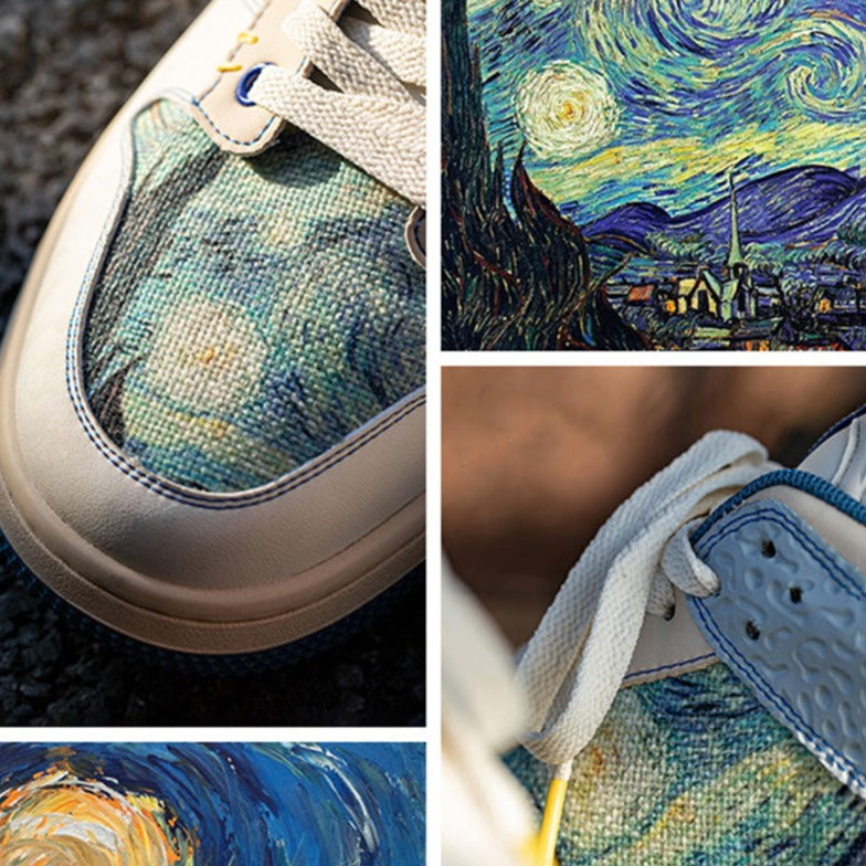 VAN GOGH™ | Sneakers Geïnspireerd door De Sterrennacht