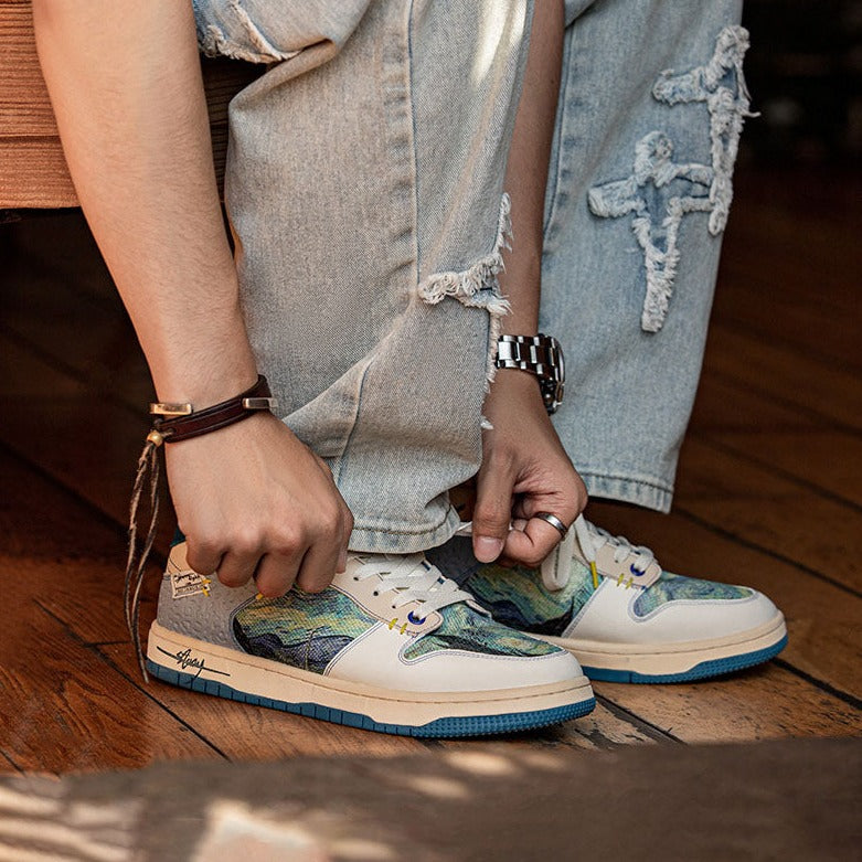 VAN GOGH™ | Sneakers Geïnspireerd door De Sterrennacht