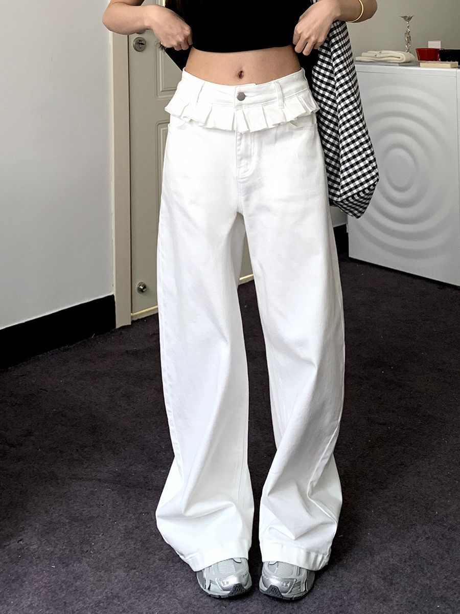 PAISLEY™ – Elegante Flared Jeans met Kant