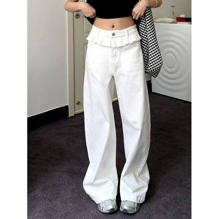 PAISLEY™ – Elegante Flared Jeans met Kant