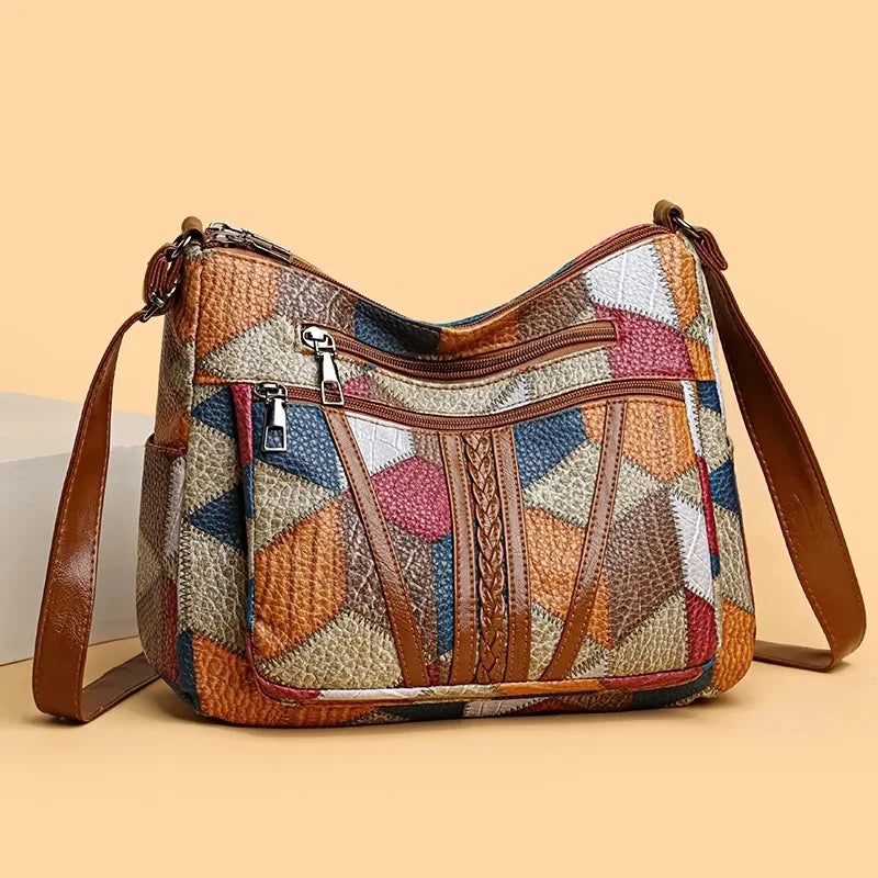 ROSELINE™ – Vintage Chic Leren Tas