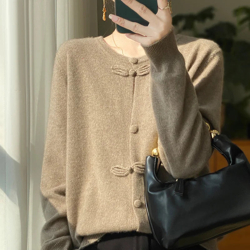 BELLA™ - Chique Cardigan met Strik