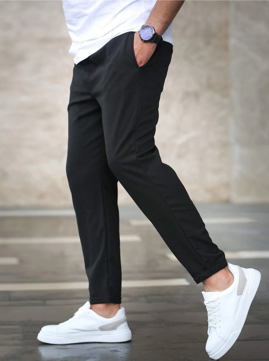 Gino | Stretch Elegant Broek – Hoogwaardige Comfort en Stijl