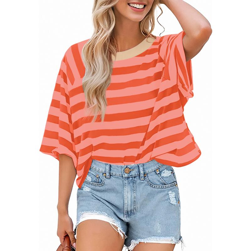 MAOSIE™ – Trendy en ruime zomer top met ronde hals