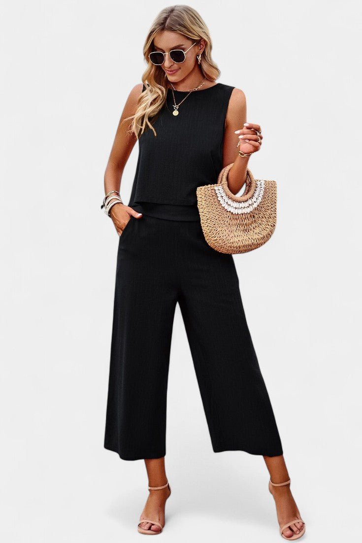 Lavinia | Set Top & Shorts Boheemse Vloeibare