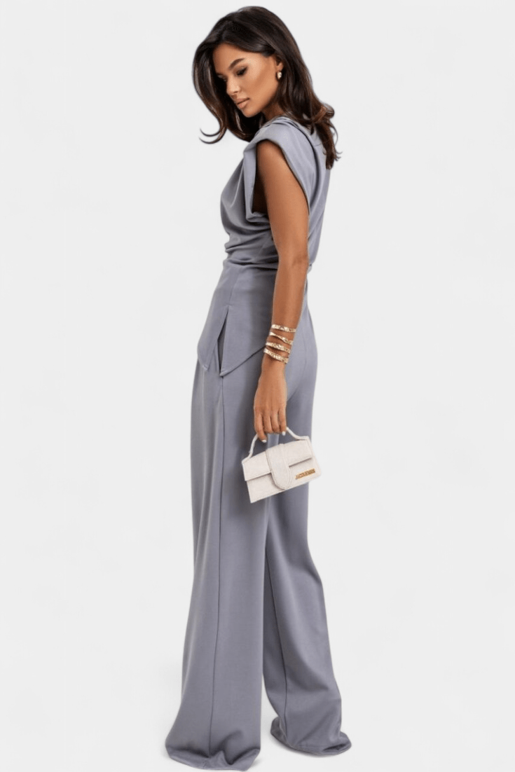 Sofia | Ensemble Met Drapage Op De Schouders