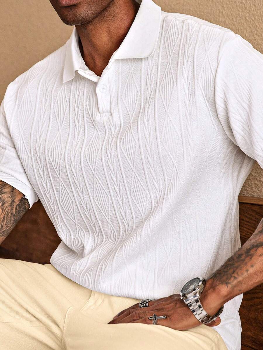 GIANNI | CASUAL POLO ZOMER MET KNOPEN