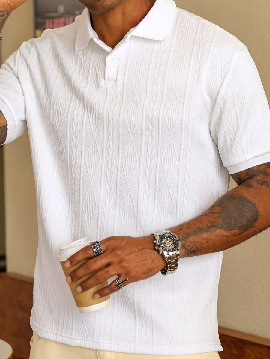 GIANNI | CASUAL POLO ZOMER MET KNOPEN