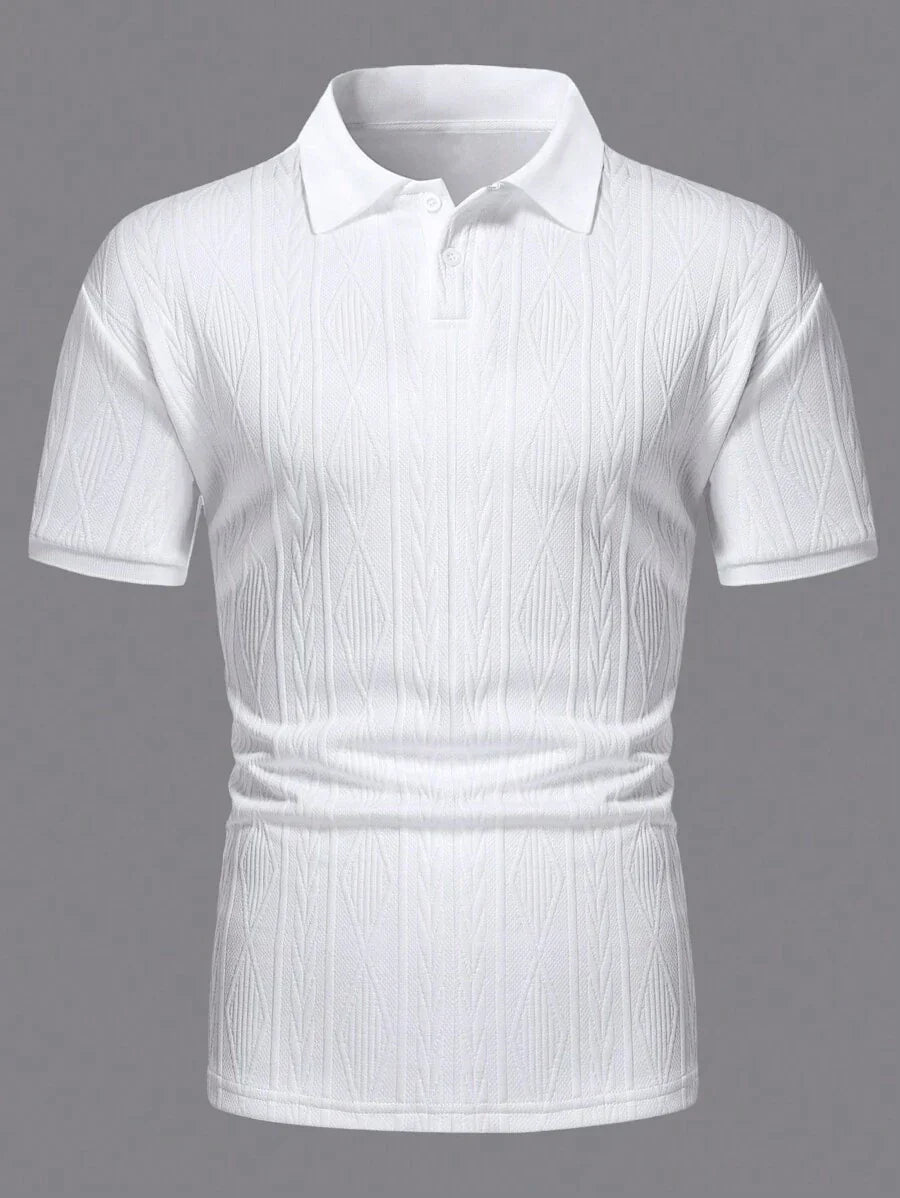 GIANNI | CASUAL POLO ZOMER MET KNOPEN