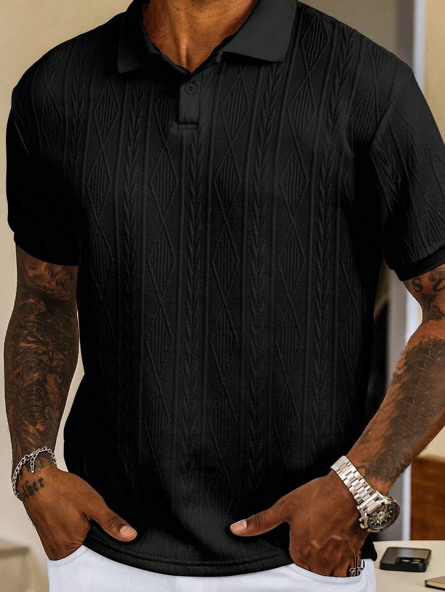 GIANNI | CASUAL POLO ZOMER MET KNOPEN