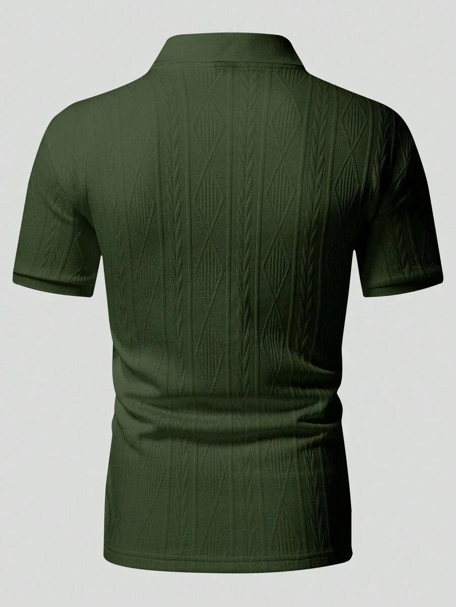 GIANNI | CASUAL POLO ZOMER MET KNOPEN