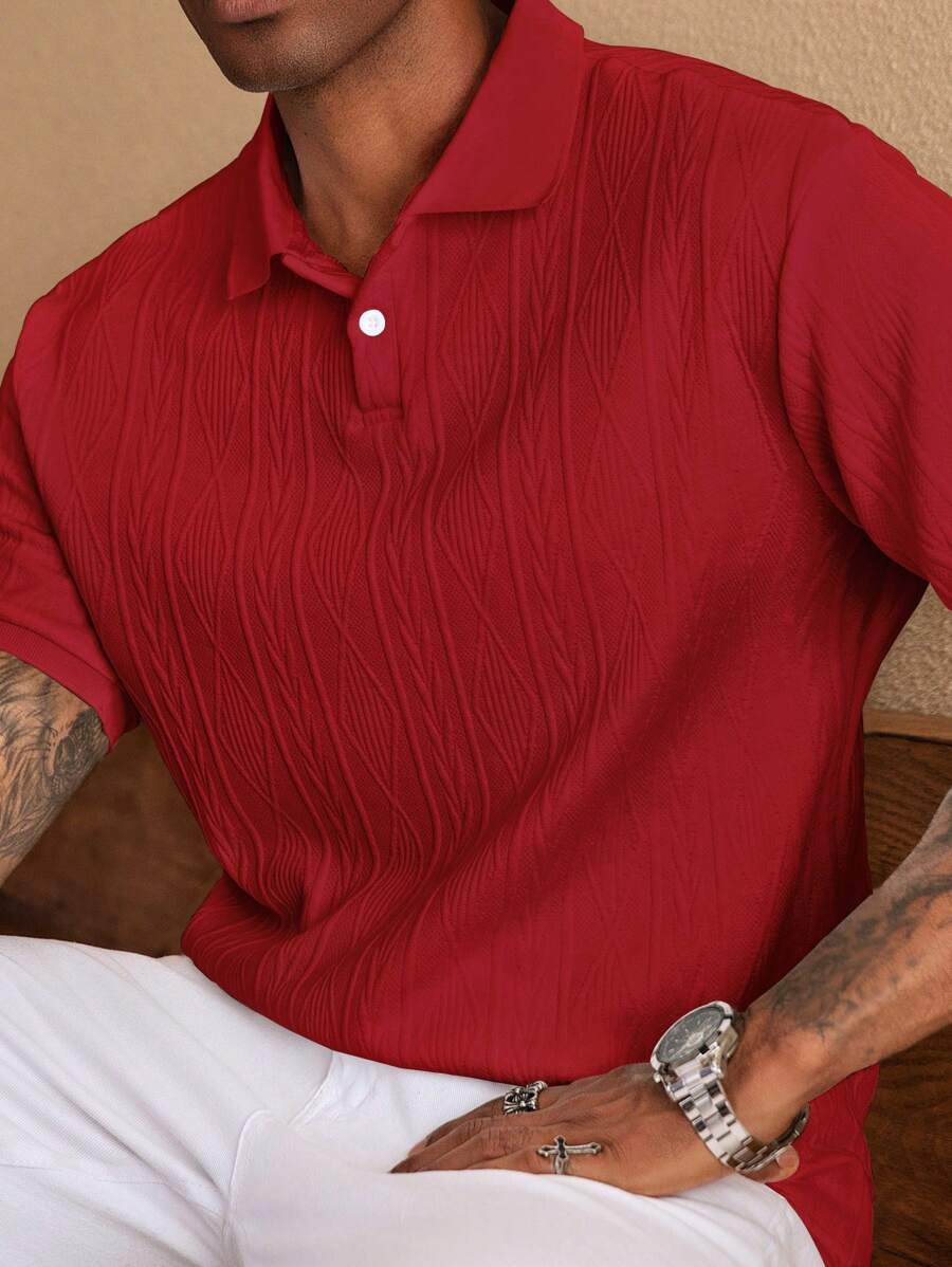 GIANNI | CASUAL POLO ZOMER MET KNOPEN