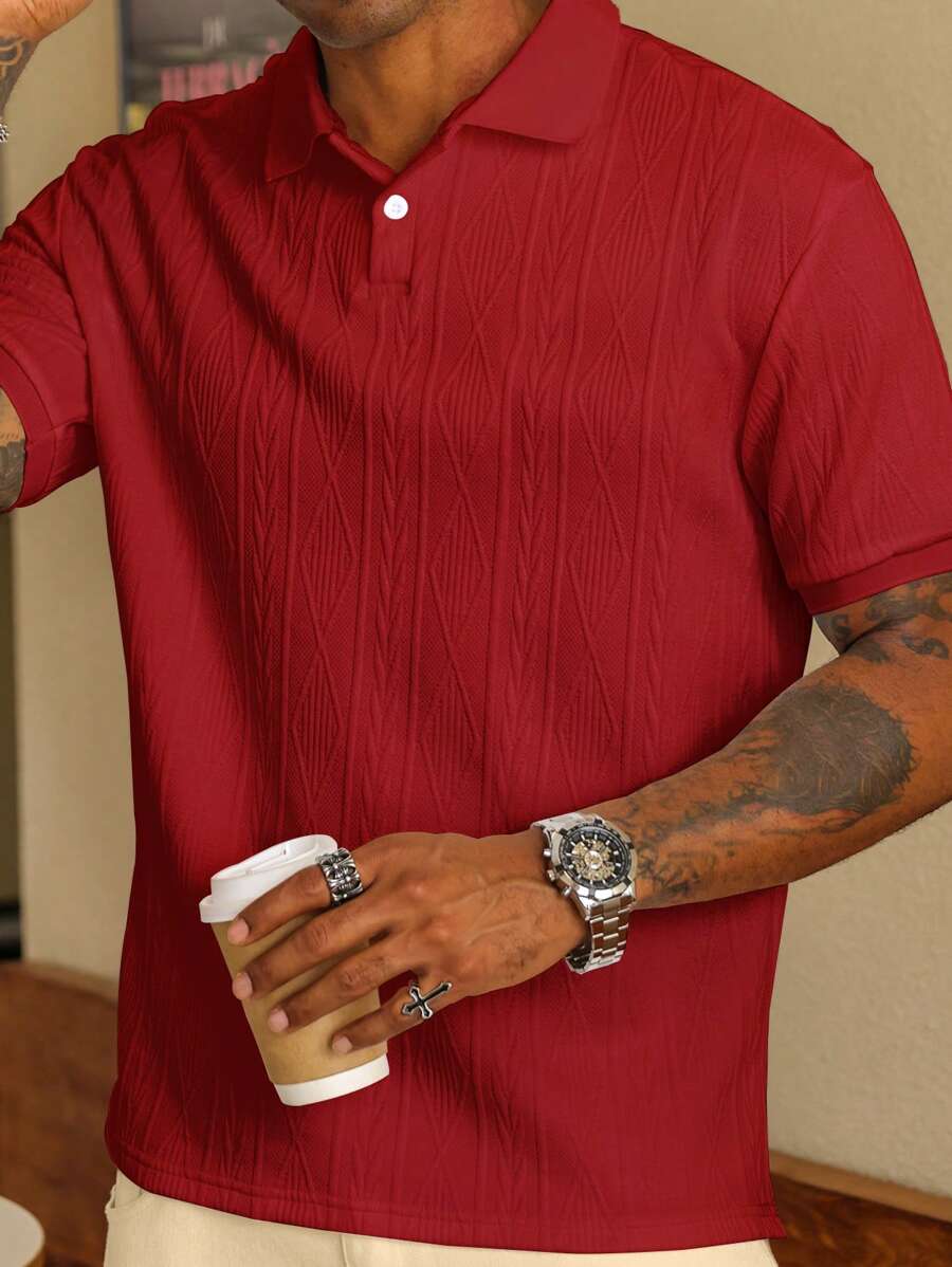 GIANNI | CASUAL POLO ZOMER MET KNOPEN