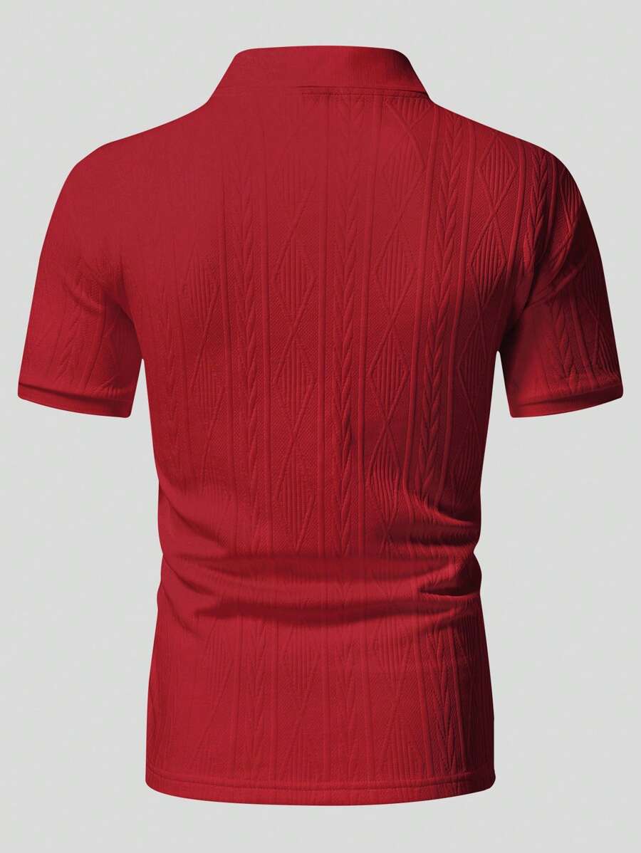 GIANNI | CASUAL POLO ZOMER MET KNOPEN