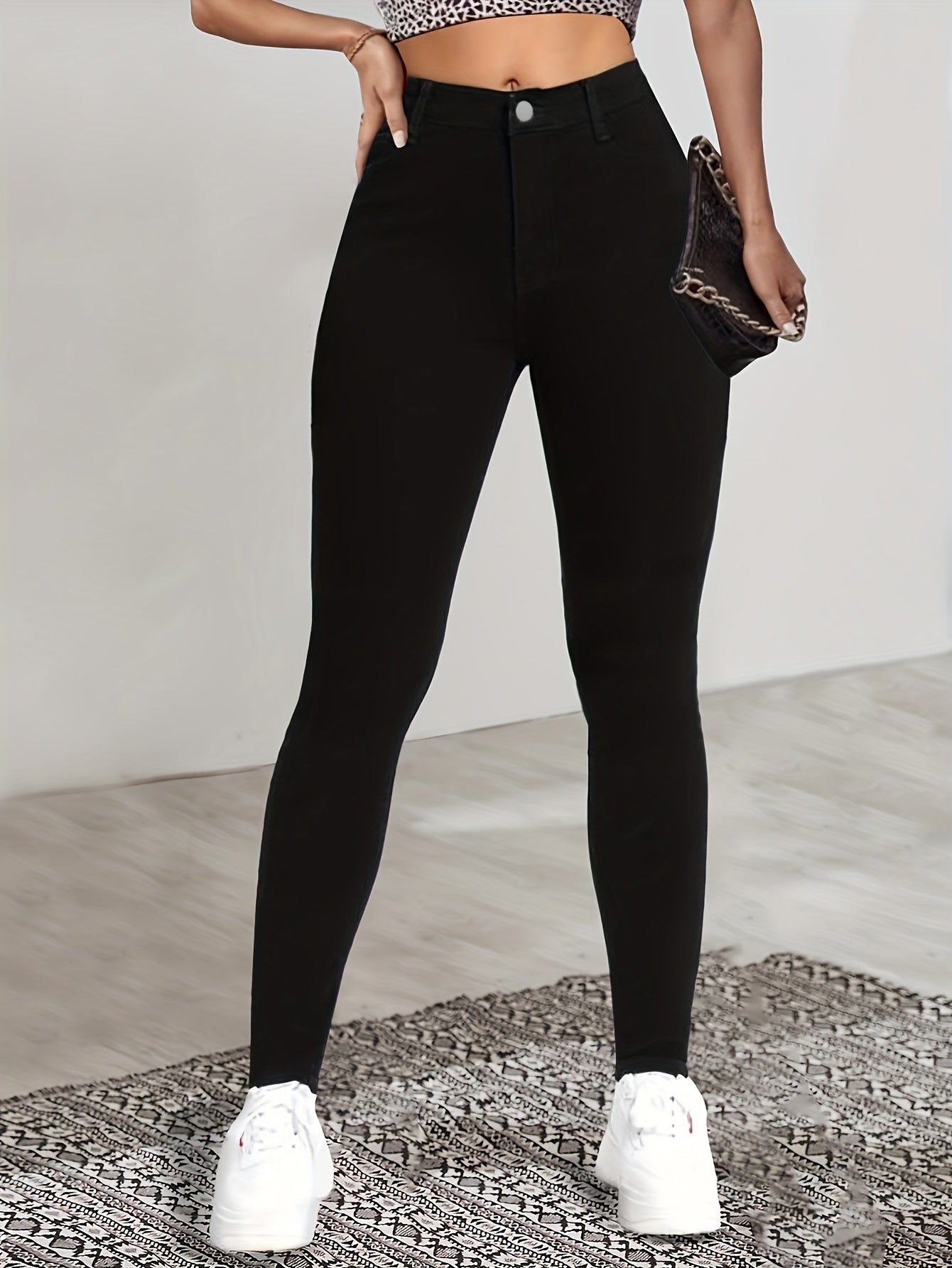 LISETTE™ - Skinny Jeans Hoge Taille Elegant