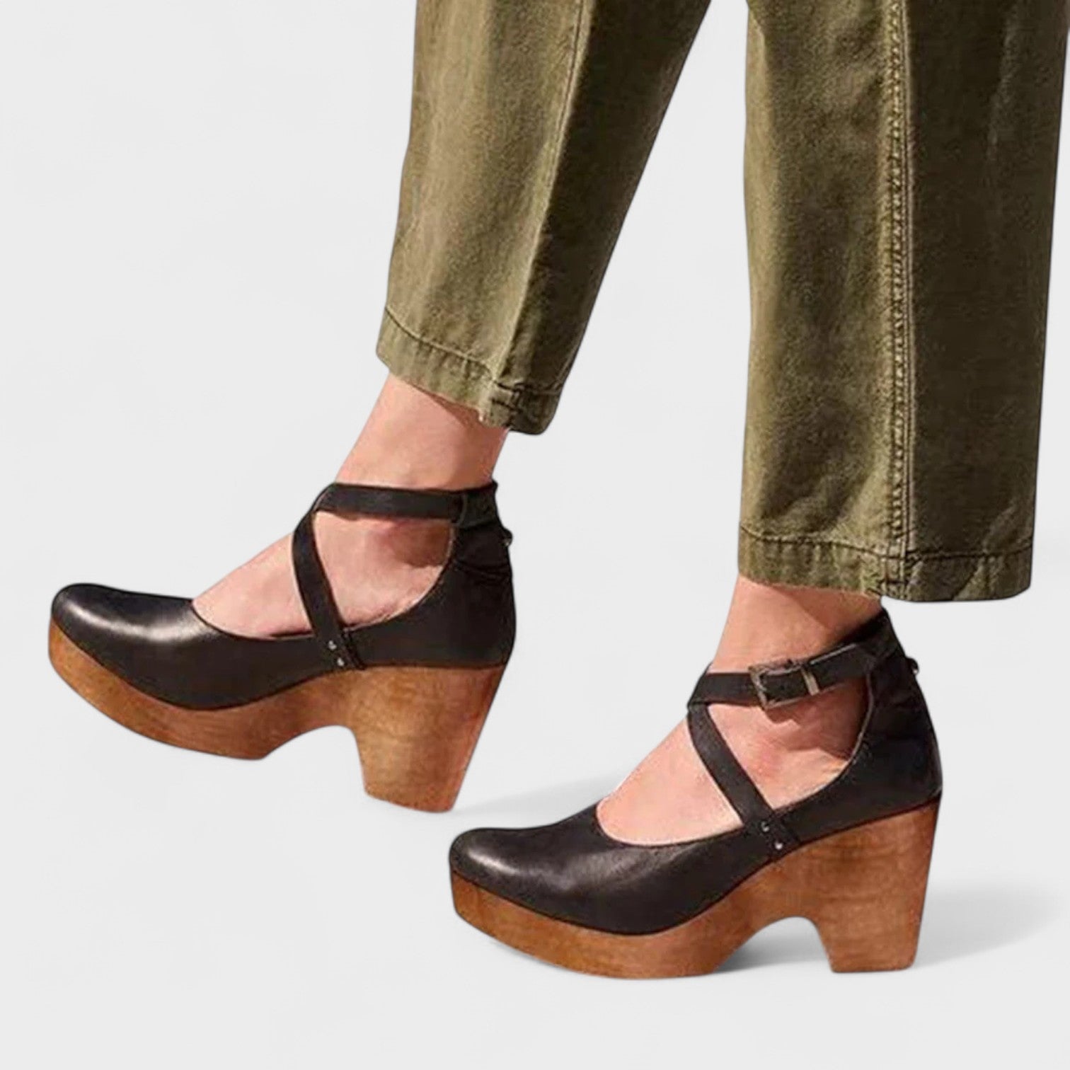 ELARU™ – Comfortabele Wedge Sandalen Classique