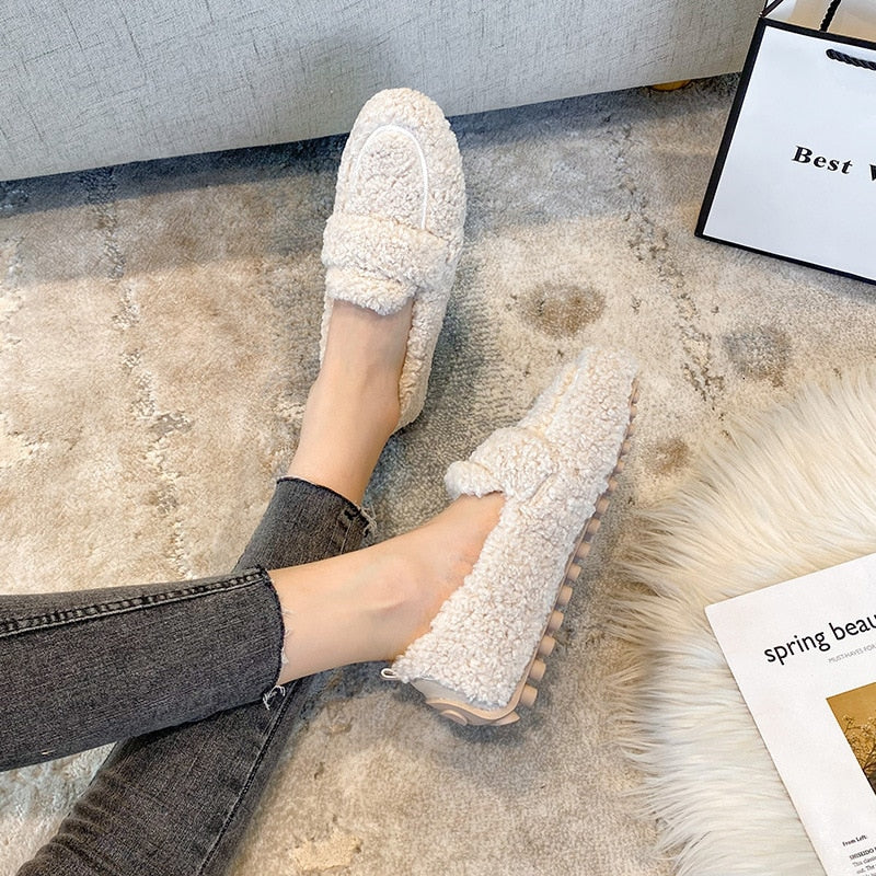 COCO™ | Comfortabele Sherpa Mocassins