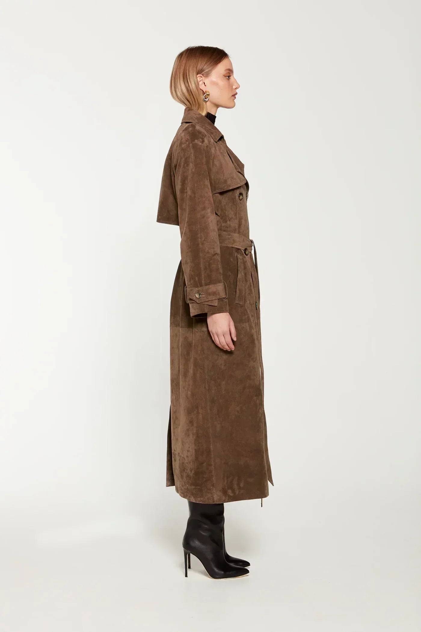CHANTAL™ - Klassieke Trenchcoat met Ceintuur