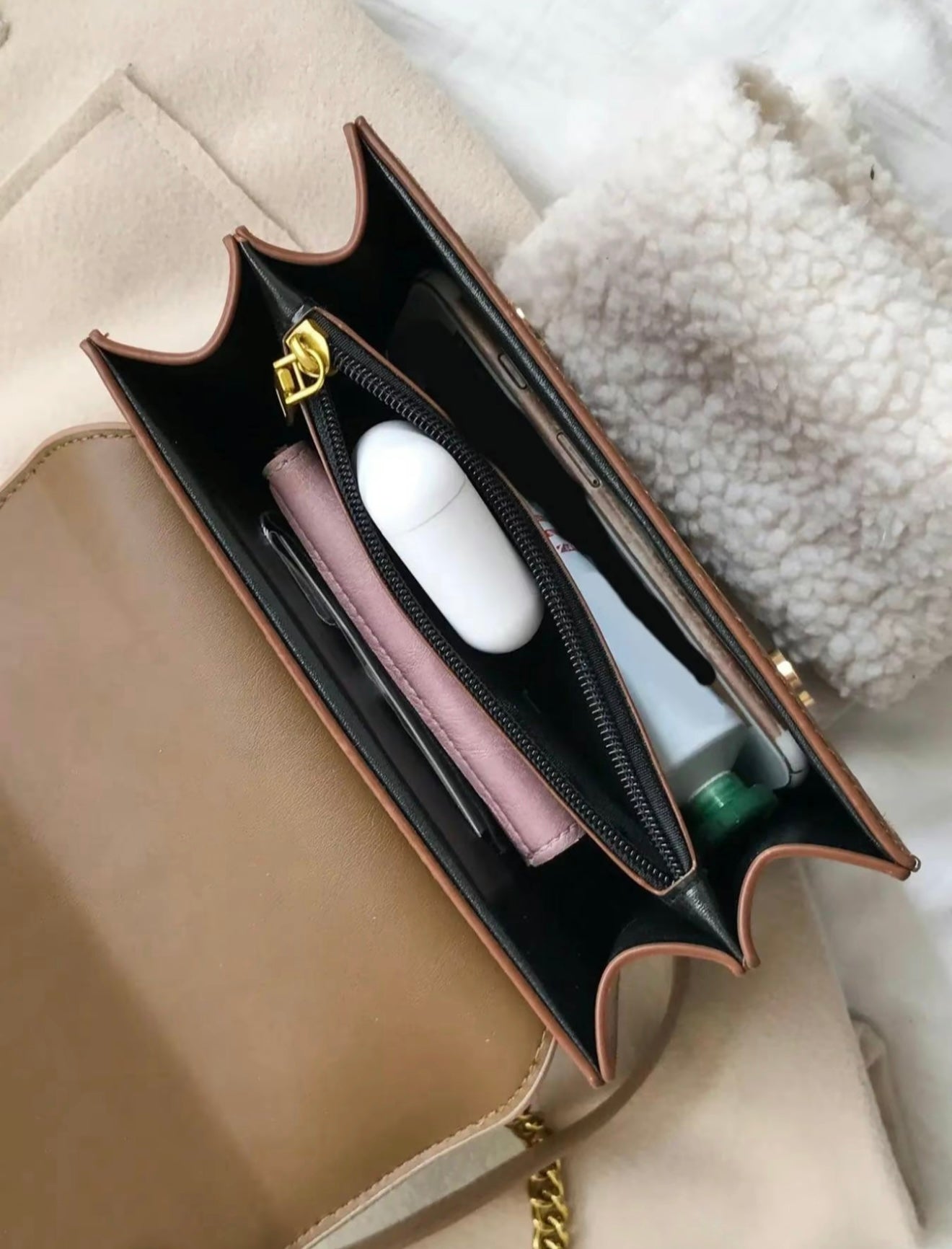 SIMONE™ - Luxe Schoudertas Tijdloos