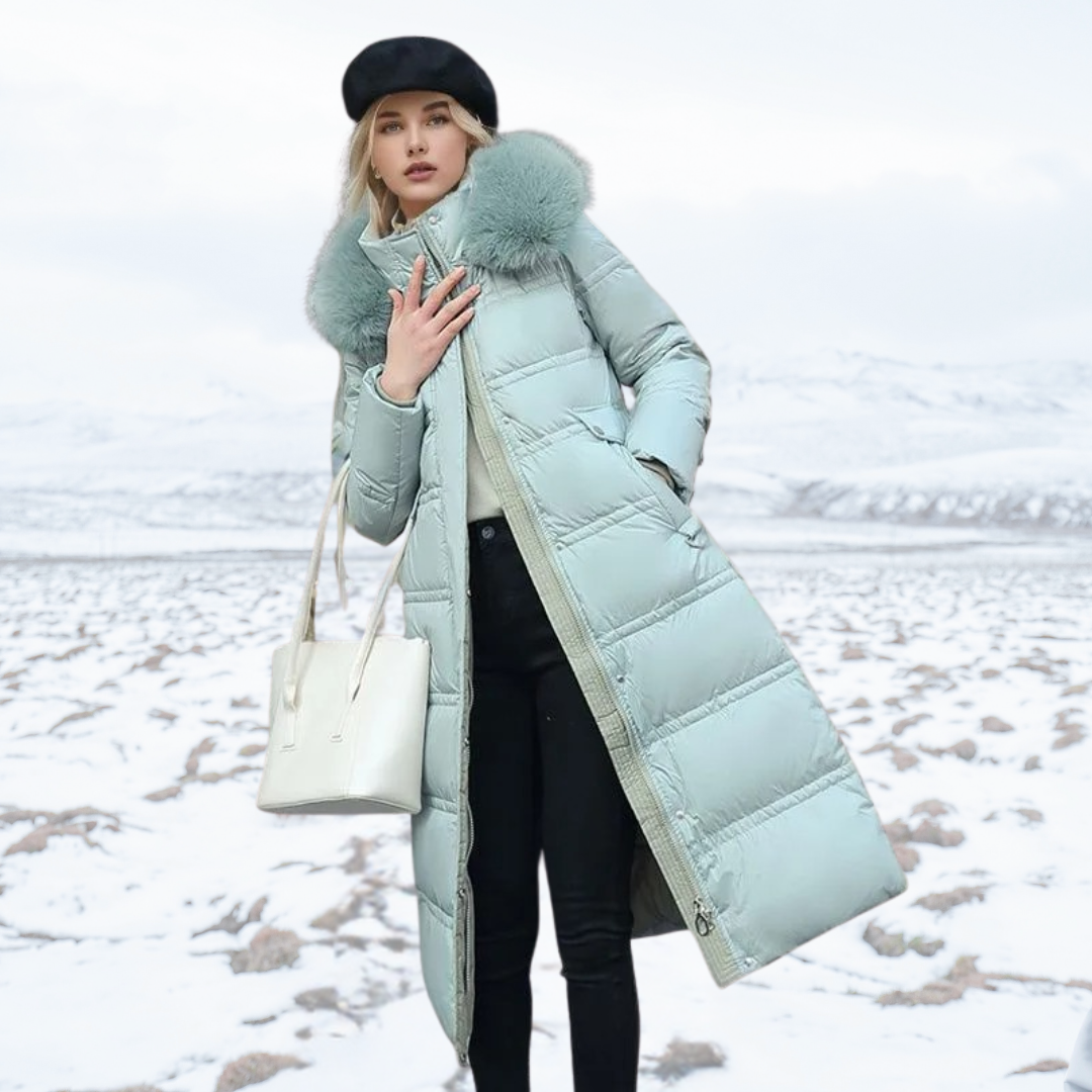 LUCIA™ | Designer Winterparka met Bontcapuchon