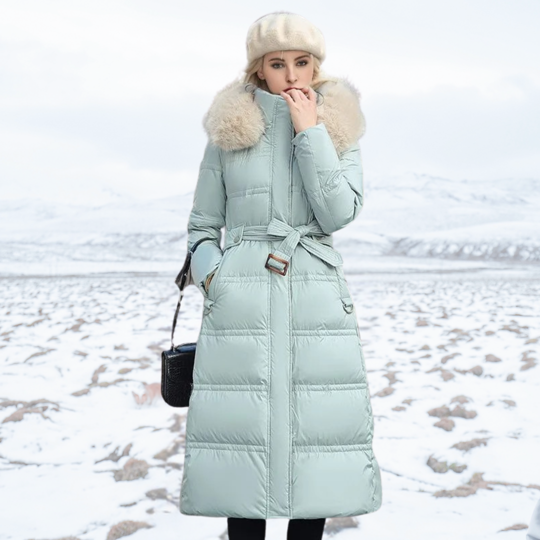 LUCIA™ | Designer Winterparka met Bontcapuchon