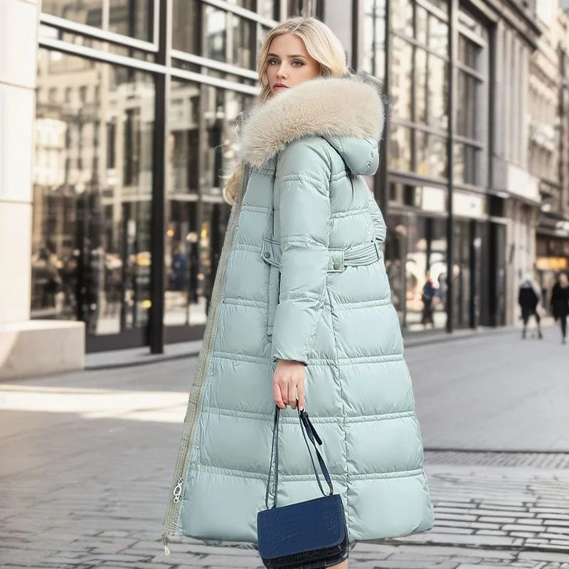 LUCIA™ | Designer Winterparka met Bontcapuchon