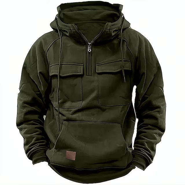 Nolan™ | Stijlvolle herfst hoodie met rits