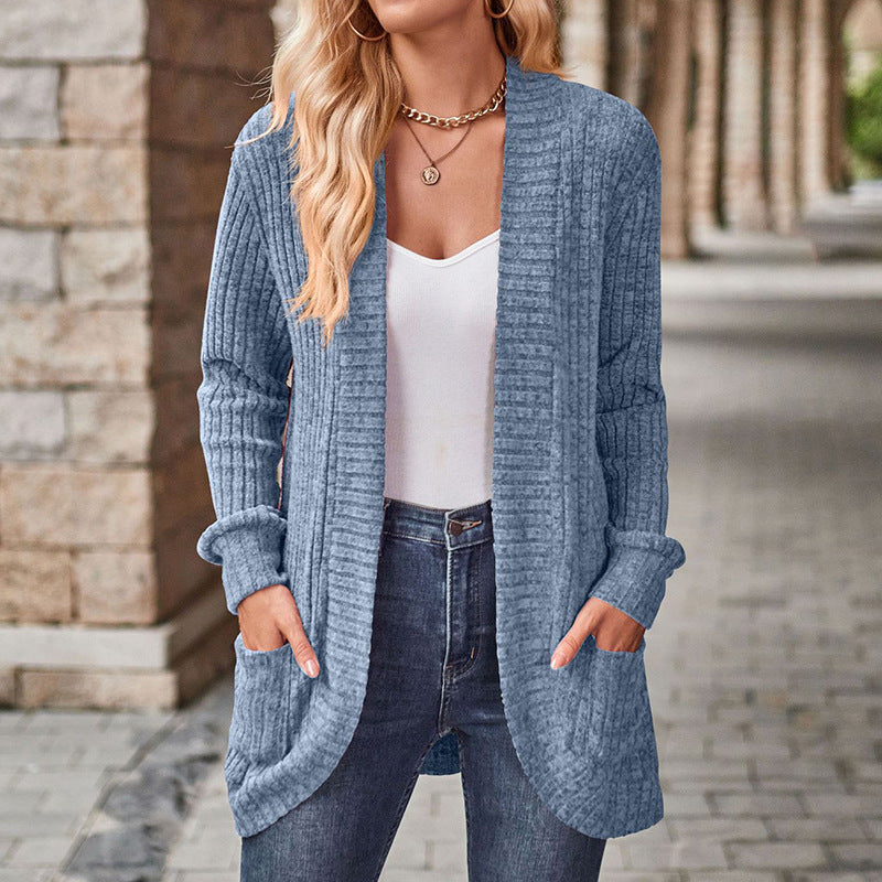 LUCILLE™ - Lichtgewicht cardigan met lange mouwen en open voorkant