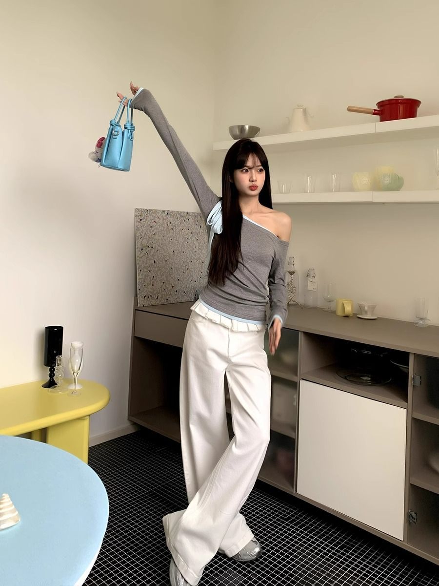 PAISLEY™ – Elegante Flared Jeans met Kant