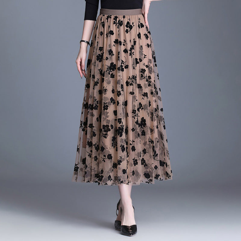 ADELINE™ – Chique Bloemen Midi Rok