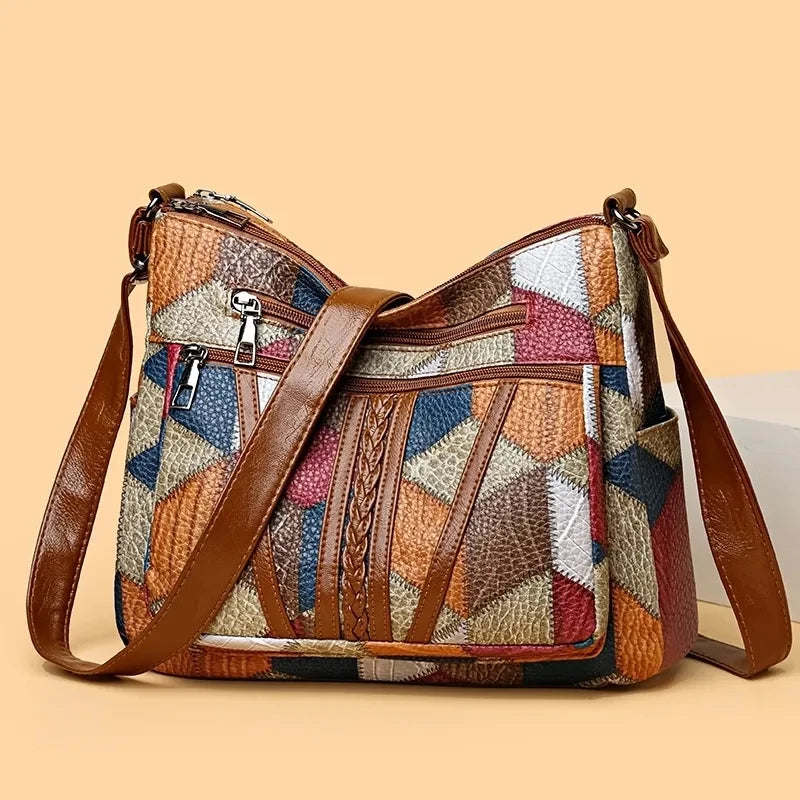 ROSELINE™ – Vintage Chic Leren Tas