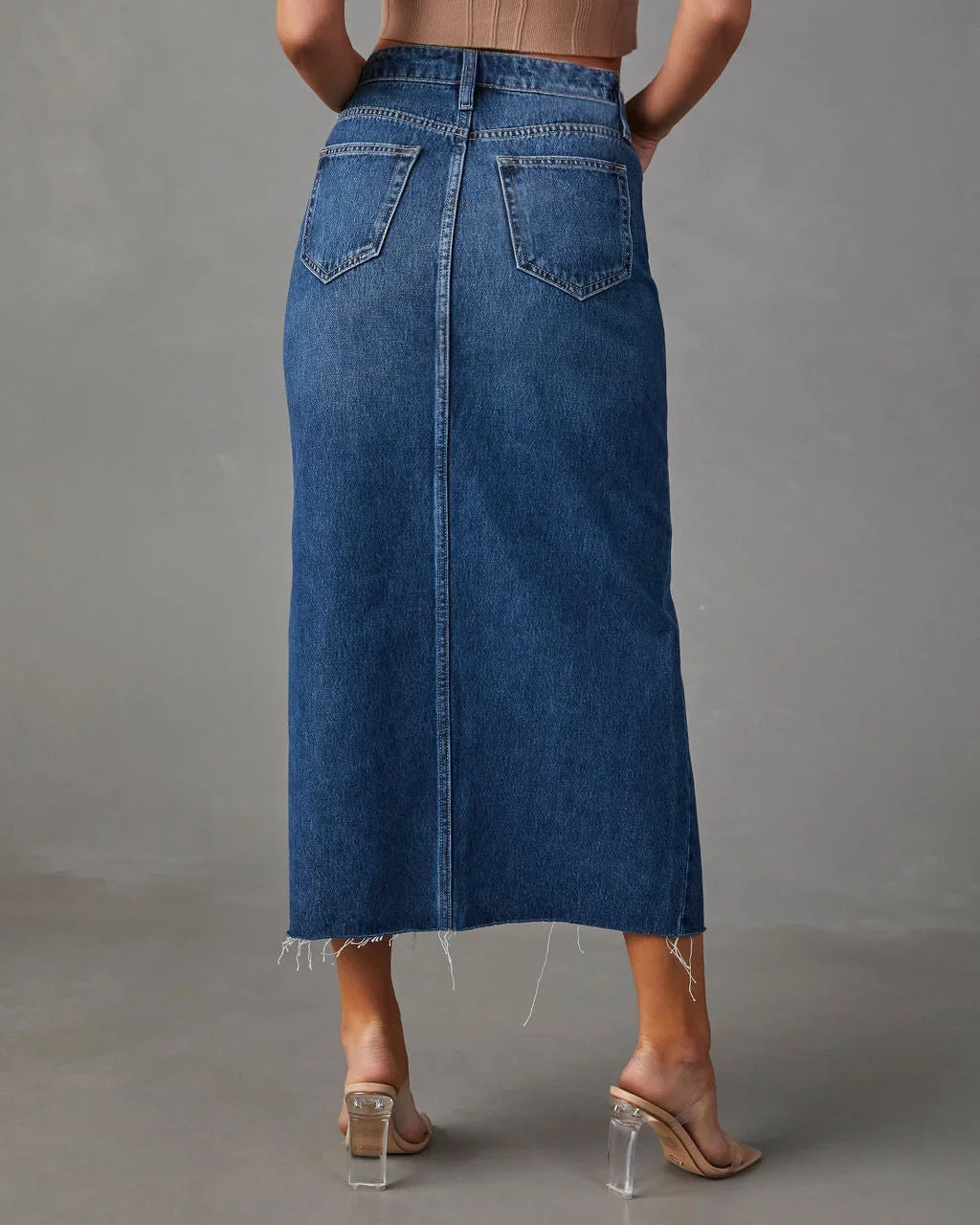 DENISE™ – Hoge Taille Jeansrok