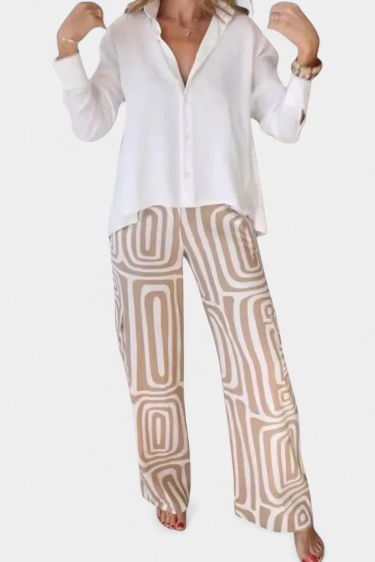 Calla | Lange mouwen tweedelig set