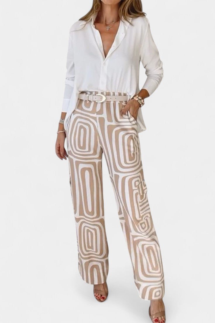 Calla | Lange mouwen tweedelig set