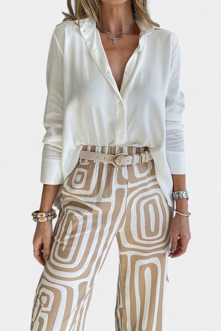 Calla | Lange mouwen tweedelig set