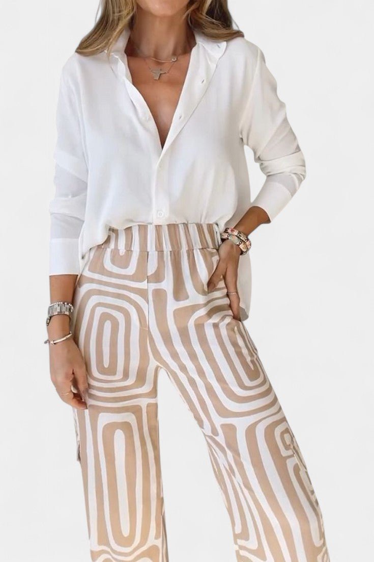 Calla | Lange mouwen tweedelig set