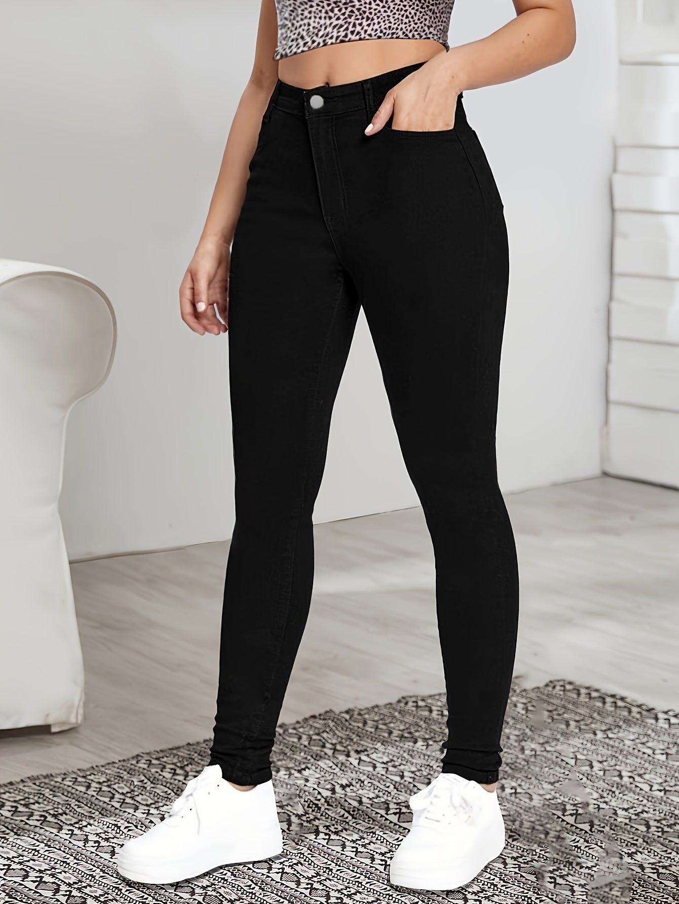 LISETTE™ - Skinny Jeans Hoge Taille Elegant