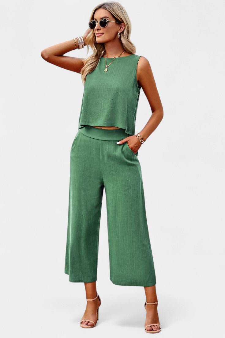 Lavinia | Set Top & Shorts Boheemse Vloeibare