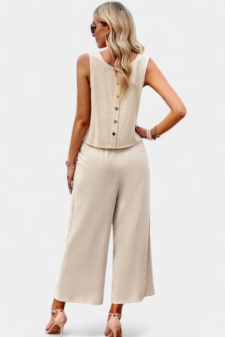 Lavinia | Set Top & Shorts Boheemse Vloeibare