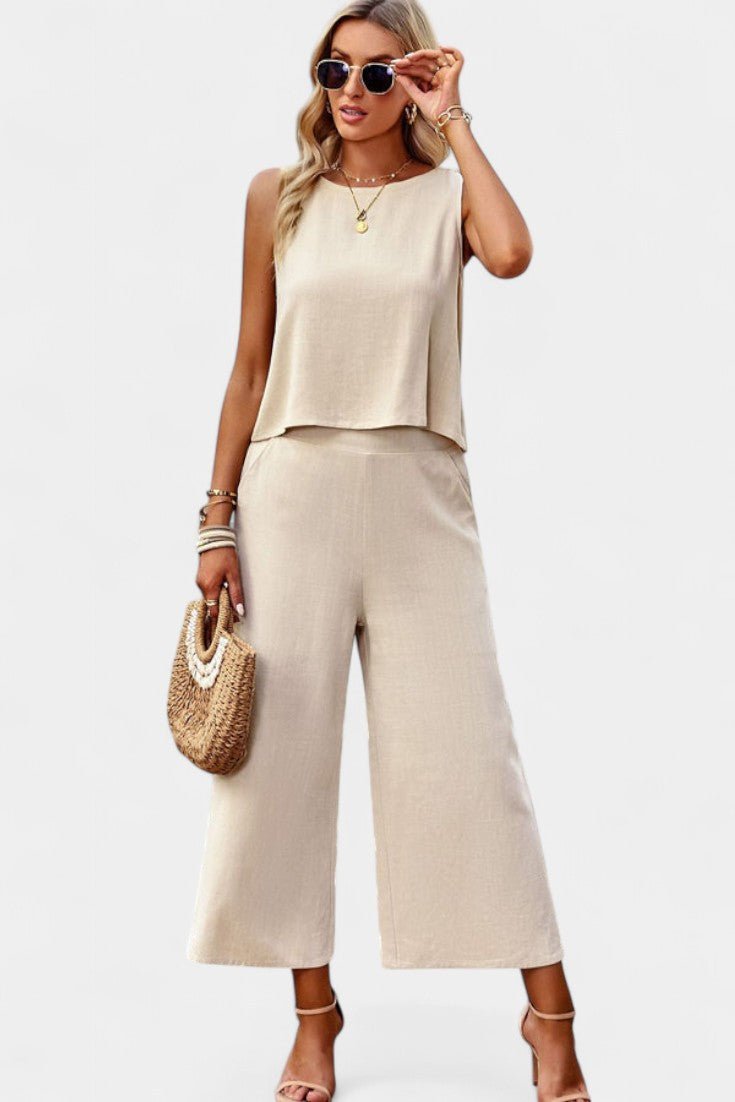 Lavinia | Set Top & Shorts Boheemse Vloeibare