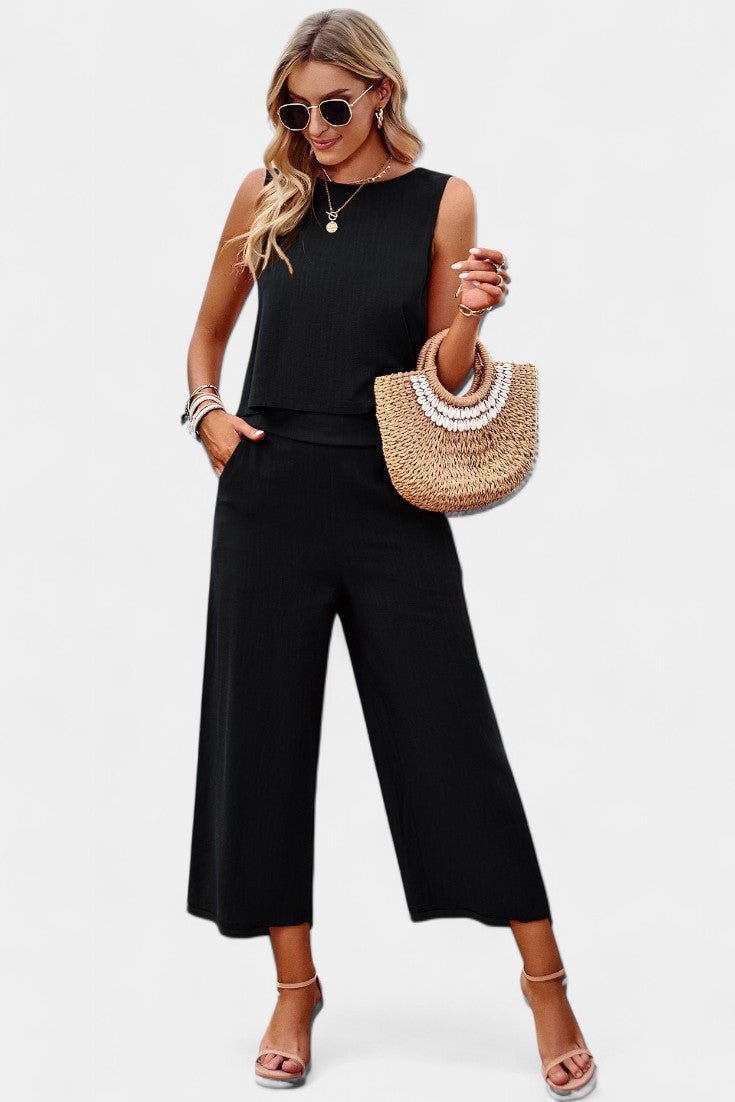 Lavinia | Set Top & Shorts Boheemse Vloeibare